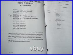 New Holland BR7060/7070/7080/7090 Round Baler Operator's & Repair Manuals
