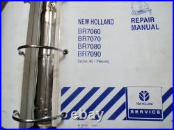 New Holland BR7060/7070/7080/7090 Round Baler Operator's & Repair Manuals