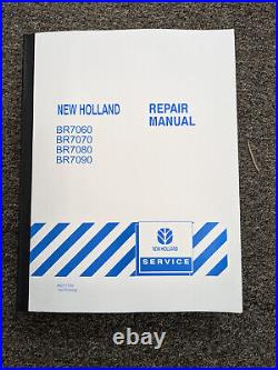 New Holland BR7060 BR7070 BR7080 BR7090 Baler Service Repair Manual 84217330