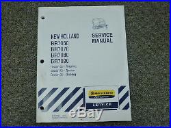 New Holland BR7060 BR7070 BR7080 BR7090 Baler Service Repair Manual SEC 68 70 90