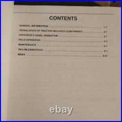 New Holland BR7060 BR7070 BR7080 BR7090 Round Baler Operator Manual ELECTRICAL New Holland BR7060 BR7070 BR7080 BR7090 Round Baler Operator Manual ELECTRICAL