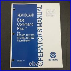 New Holland BR7060 BR7070 BR7080 BR7090 Round Baler Operator Manual ORIGINAL OEM