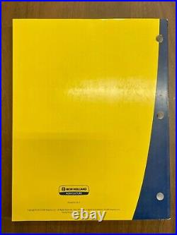 New Holland BR7060, BR7070, BR7080, BR7090 Round Baler Operators Manual