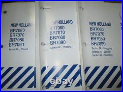 New Holland BR7060 BR7070 BR7080 BR7090 Round Baler Service Repair Manual NH OEM