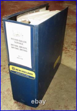 New Holland BR7060 BR7070 BR7080 BR7090 Round Baler Service Repair Manual NH OEM