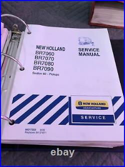 New Holland BR7060 BR7070 BR7080 BR7090 Round Baler Shop Service Repair Manual