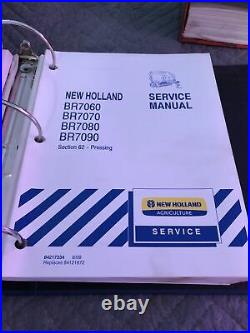 New Holland BR7060 BR7070 BR7080 BR7090 Round Baler Shop Service Repair Manual