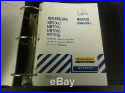 New Holland BR7060 BR7070 BR7080 and BR7090 Round Baler Repair Manual