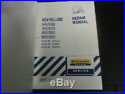 New Holland BR7060 BR7070 BR7080 and BR7090 Round Baler Repair Manual