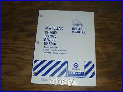 New Holland BR7060 BR7070 Round Baler Frame Electrical Wiring Diagrams Manual