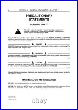New Holland BR7060, BR7070 Round Baler Service Manual Repair Shop Book