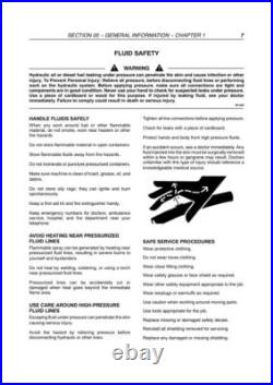 New Holland BR7060, BR7070 Round Baler Service Manual Repair Shop Book
