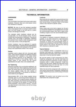 New Holland BR7060, BR7070 Round Baler Service Manual Repair Shop Book