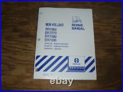 New Holland BR7080 BR7090 Round Baler Hydraulics Shop Service Repair Manual New Holland BR7080 BR7090 Round Baler Hydraulics Shop Service Repair Manual