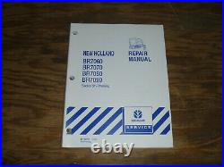 New Holland BR7080 BR7090 Round Baler Pressing Shop Service Repair Manual