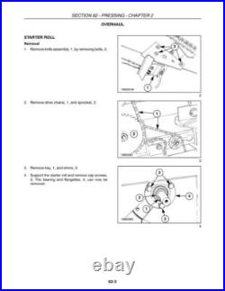 New Holland BR730 Round Baler Service Manual Repair Shop Book New Holland BR730 Round Baler Service Manual Repair Shop Book