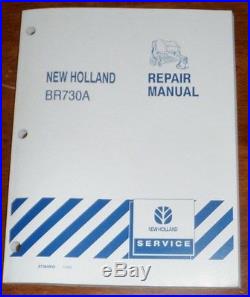 New Holland BR730A Round Baler Repair Manual