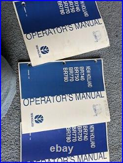 New Holland BR740 BR750 BR770 BR780 Baler Operator's Manual