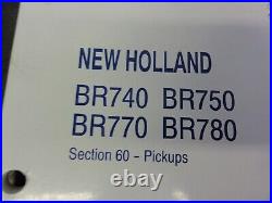 New Holland BR740 BR750 BR770 BR780 Baler Repair Manual Section 60 Pickups