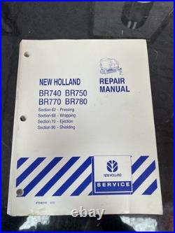 New Holland BR740 BR750 BR770 BR780 Baler Repair Manual Section 62, 68, 70, 90
