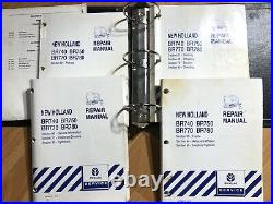 New Holland BR740 BR750 BR770 BR780 Baler factory service repair manual set