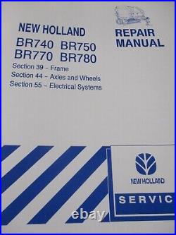 New Holland BR740, BR750, BR770, BR780 Round Baler Repair Manual 2005