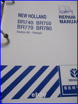 New Holland BR740, BR750, BR770, BR780 Round Baler Repair Manual 2005