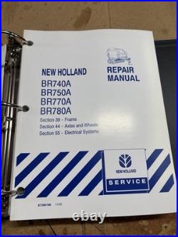 New Holland BR740 BR750 BR770 BR780 Round Baler Service Repair Manual ORIGINAL