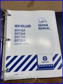 New Holland BR740 BR750 BR770 BR780 Round Baler Service Repair Manual ORIGINAL