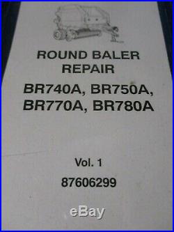 New Holland BR740A, BR750A, BR770A, BR780A Round Baler Repair Manual 2006