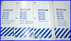 New Holland BR740A BR750A BR770A BR780A Round Baler Service Repair Manual NH OEM