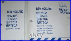 New Holland BR740A BR750A BR770A BR780A Round Baler Service Repair Manual OEM