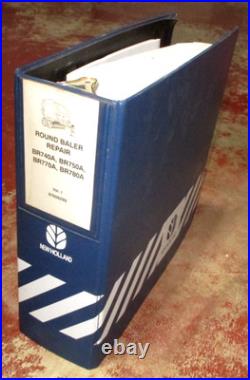 New Holland BR740A BR750A BR770A BR780A Round Baler Service Repair Manual OEM
