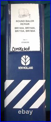 New Holland BR740A BR750A BR770A BR780A Round Baler Service Repair Shop Manual