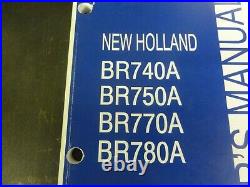 New Holland BR740A BR750A BR770A BR780A Round Balers Operators Manual 87056211