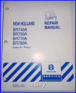 New Holland BR740A BR750A RR770A BR780A Baler PICKUPS Service Repair Manual nh