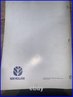New Holland BR740A BR750A Round Baler Pressing Wrap Shop Service Repair Manual