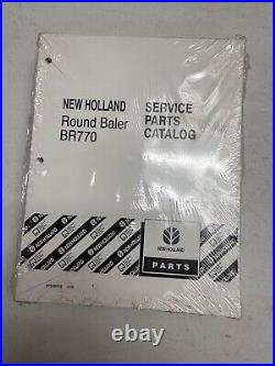 New Holland BR770 Baler Service Parts Catalog 87546539