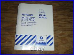 New Holland BR780 Round Baler Hydraulics Driveline Shop Service Repair Manual