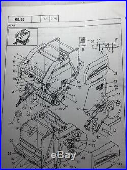 New Holland BR780 Round Baler Parts Catalog