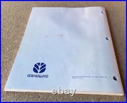 New Holland Bale Command Plus For BR740 BR750 BR770 Owner Operator's Manual 7/02