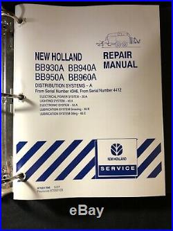 New Holland Baler Repair Manual Bb930a, Bb940a, Bb950a, Bb960a 241