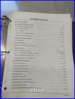 New Holland Baler Service Manual- BB9050, BB9060, BB9070, BB9080- Volume 1