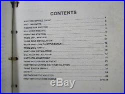New Holland Balers Knotters Sect 1 Service Manual Oem 1981