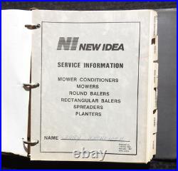 New Holland Balers Planters Spreaders Mower-conditioner Service School Manual