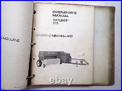 New Holland Balers/harvesters Operators/service Manuals