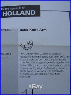 New Holland Balers up to Early 575. Twine Knife Arm 603728 8697418 225937 709320