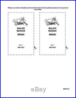 New Holland Bb900 Baler Complete Service Manual