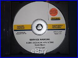 New Holland Bc5050 Bc5060 Bc5070 Bc5080 Baler Service Shop Repair Book Manual