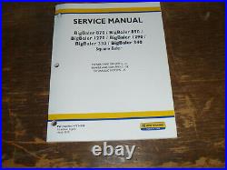 New Holland BigBaler 1270 1290 Square Baler Hydraulic Shop Service Repair Manual